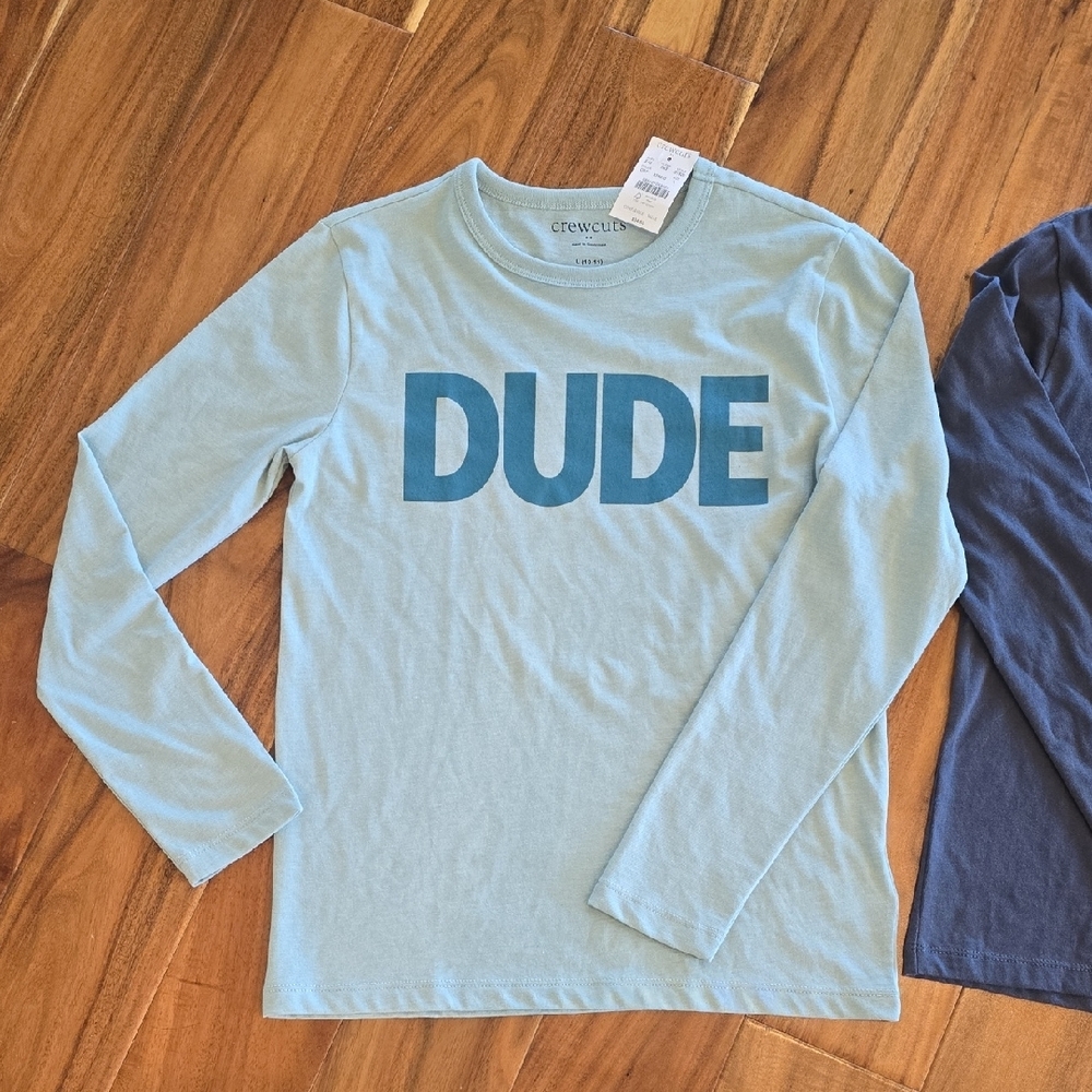 Crewcuts Boys 10-12. NWT. 2 LS Shirts & 1 SS Shirt. - Picture 4 of 7